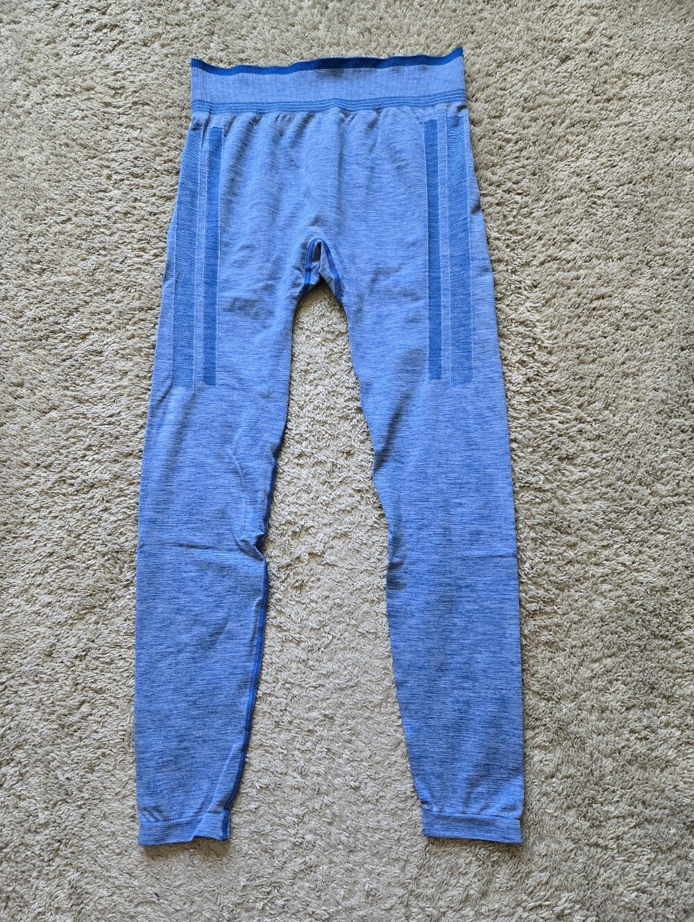 Stio Basis Seamless Thights Womens L Blue Heather
